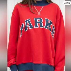 In search of the navy and red parke!! M/L